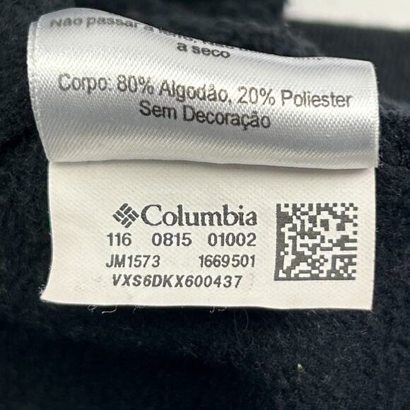 Columbia PFG Hoodie Hooded Sweatshirt Black Performance Fishing Gear L Large - Picture 6 of 7